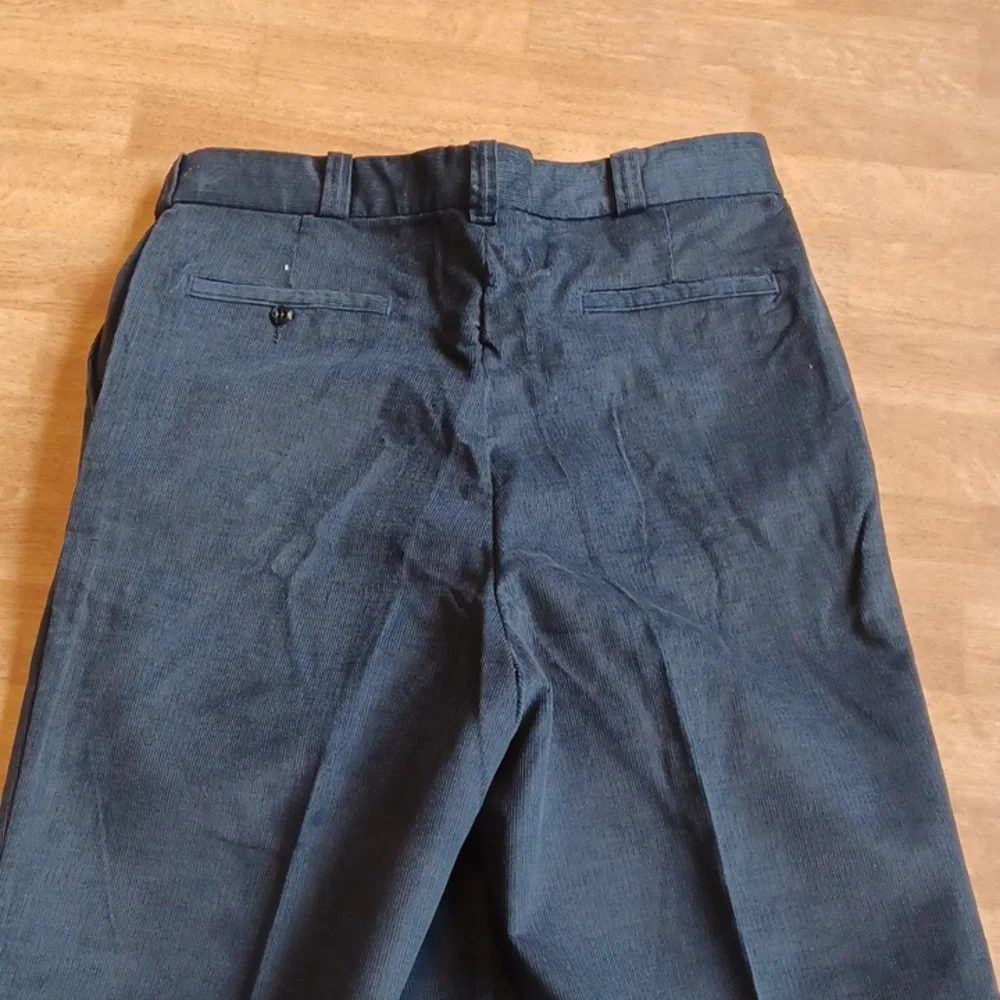 Corduroy pants field master size 38x35 vintage with tags Navy blue